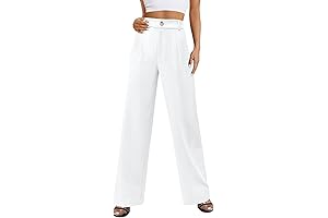 Dressy Women's White Pants: Tailored for Sophisticated Occasions