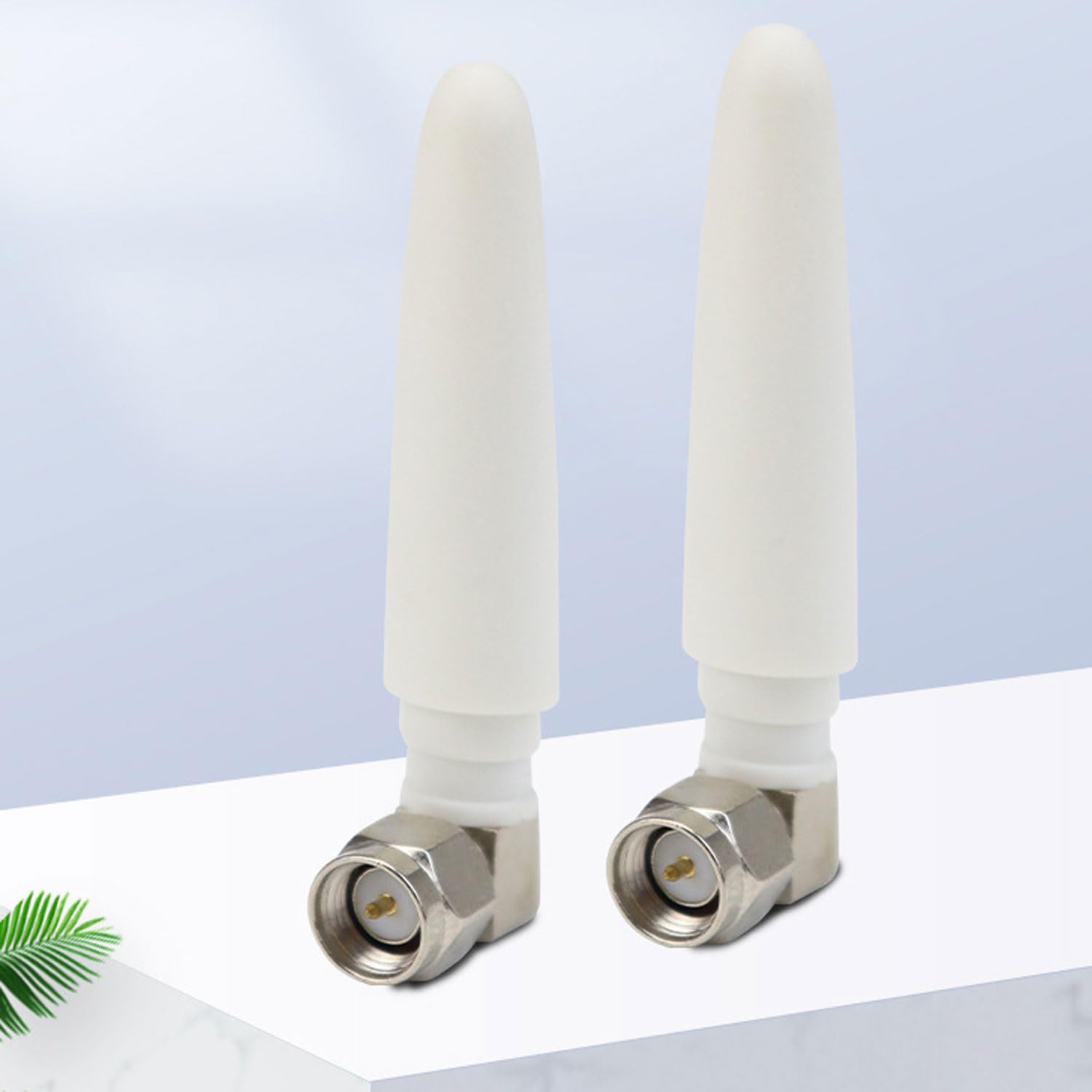 Antena WiFi 4G/5G antena WiFi SMA męski adapter 90° łokcie złącze 2DBi wielokierunkowa antena sygnału Wi-Fi do routera bezprzewodowego
