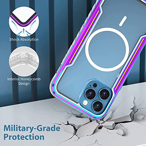 Coque iPhone 14 Pro Max antichoc de qualité militaire avec aimants