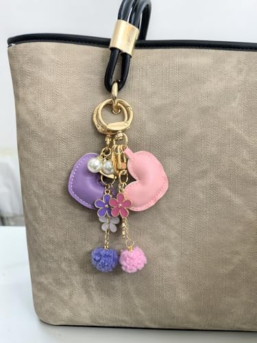 Image of Bag Charm KeyChain - Purse Wallet Chain & Charms Accessories for Handbags- Stocking Stuffers Gifts for Women Girls