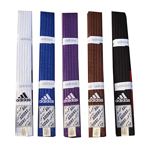 Cinturones BRAZILIAN JIU JITSU ADIDAS Negra 280 cm - A2