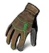 IRONCLAD Gloves for Men, Multi Color Option, Sized S/M/L/XL/XXL, X-Large, BROWN