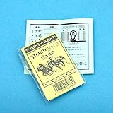 ダービーレースカード(30枚） 懐かしの紙競馬。パーティや旅のお供に。 1枚当たりサイズ：88mm×104mm　ルールも簡単なので盛り上がること間違いなし。 ※画像と仕様が変わることがあります。
