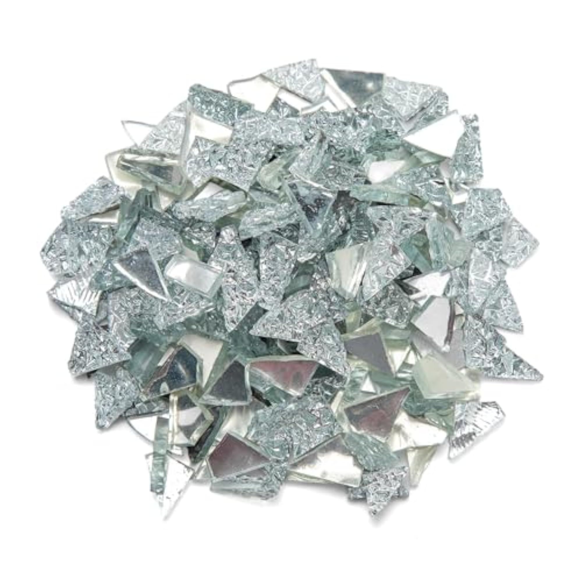 300 Grams Irregular Mosaic Glass Pieces for DIY Crafting