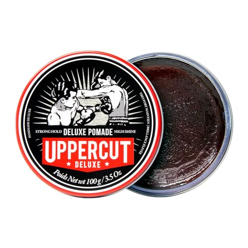 UPPERCUT DELUXE Pomade for Men – Strong Hold, High Shine, Water-Based