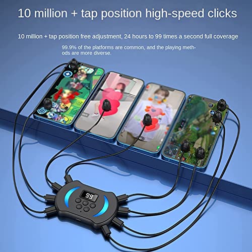 Clic automatique écran téléphone portable réglable pour tâches de récompense - 4
