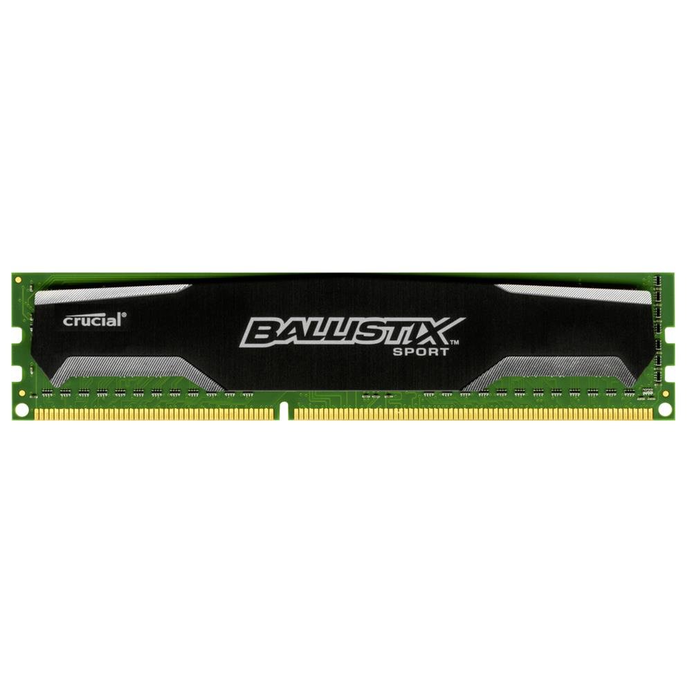 Ballistix Sport 4GB Single DDR3 1600 MT/s (PC3-12800) UDIMM 240