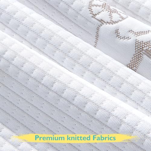 Image of Waterproof Pack and Play Mattress Protector, Quilted Pack and Play Mattress Pad Cover Ultra Soft and Breathable, Playard Sheet Protector 39inch X 27inch fits for Baby Foldable and Playard Mattress