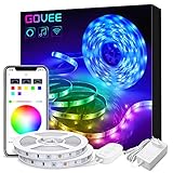 [Perfektes Ambiente Licht] Unsere Lichtleisten bestehen aus hochwertigen, hellen 5050 LEDs. Es ist NICHT wasserdicht und wurde für den Innenbereich entwickelt. Es kann Ihr Schlafzimmer, Ihre Decke, Ihre Treppe, Ihren Küchenschrank, Ihre Veranda, Ihren Schreibtisch und Ihr Wohnzimmer dekorieren, besonders gut für Feiertage wie Weihnachten, Halloween, Partys etc.