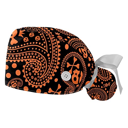 Casquettes de travail respirantes paisley JDEZ : le confort stylé pour vos longues journées de labeur