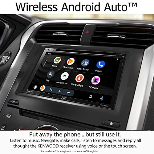 Jvc Kw-V960Bw Built In Wi-Fi For Wireless Carplay Android Auto, Cd/Dvd 6.8" Lcd Touchscreen Display, Am/Fm, Bluetooth, Mp3 Player, Usb Port, Double Din, 13-Band Eq, Siriusxm, Class D Amp, Car Radio #TOP3