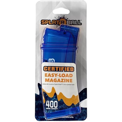 Splat-R-Ball 400 Round Spare Magazine, Blue, (950013)