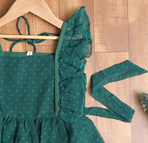 Image of TAGAS Baby-Girl's Georgette Fit and Flare Knee-Length Dress