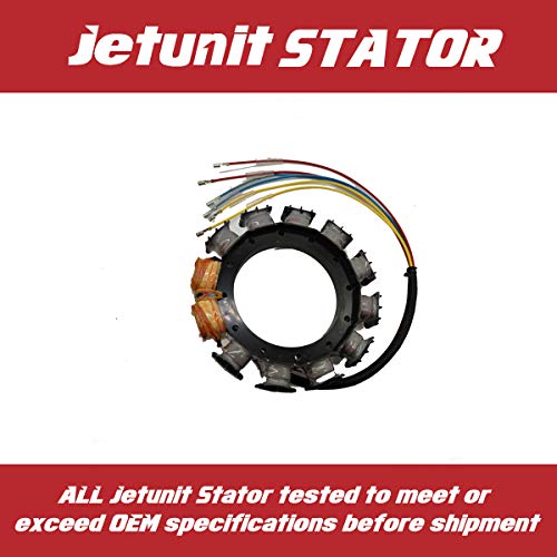 Jetunit Stator For Mercury Outboard 174-9710K1 398-818535A17 9710A23 9710A45 9710A14 9710A31 30 40 45 50 55 60 65 70 75 80 90 95 100 115 120 125 Hp Jet 16-Amp 2-Stroke 2/3/4-Cyl Sportjet 1987-1997 #TOP1