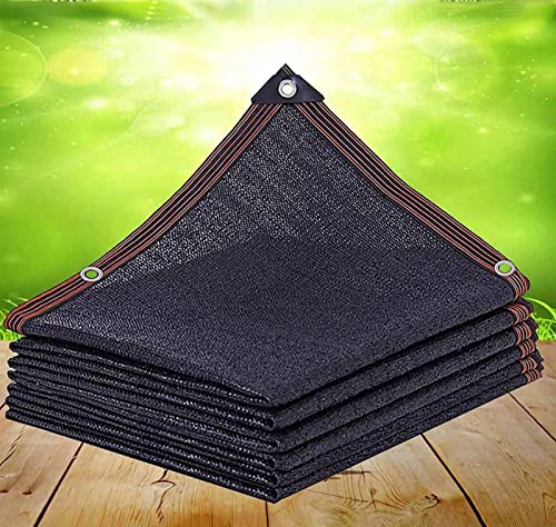Voile d'ombrage de jardin noir 2x4m bâche respirante terrasse