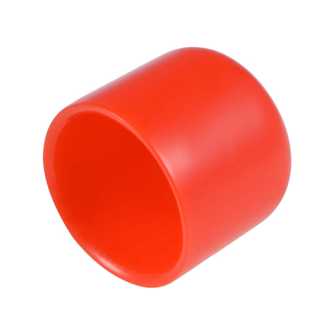 Tapones de goma de 22 mm uxcell para proteger extremos redondos de vinilo rojo