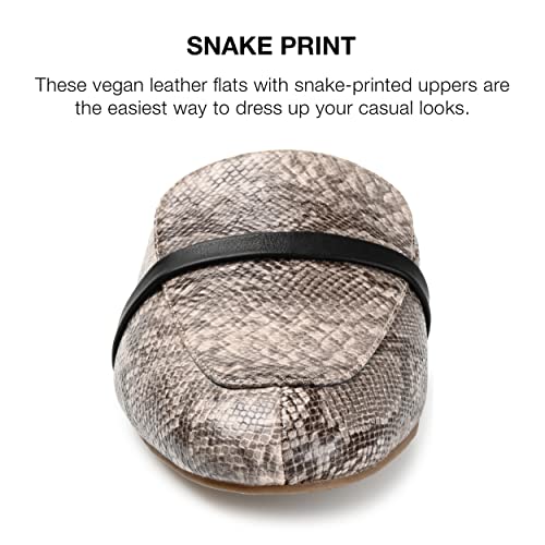 Journee Collection Women's Reneye Flat Mule3