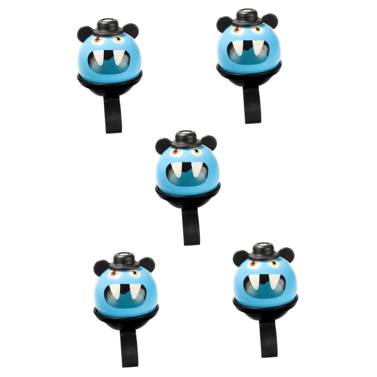 INOOMP 4 Stück Fahrradklingel Babyklingel Kleinkind Mädchen Zubehör Jungenzubehör Cartoon Fahrradklingel Fahrradzubehör Für Kinder Fahrradhupe Für Erwachsene Mountainbike-Zubehör