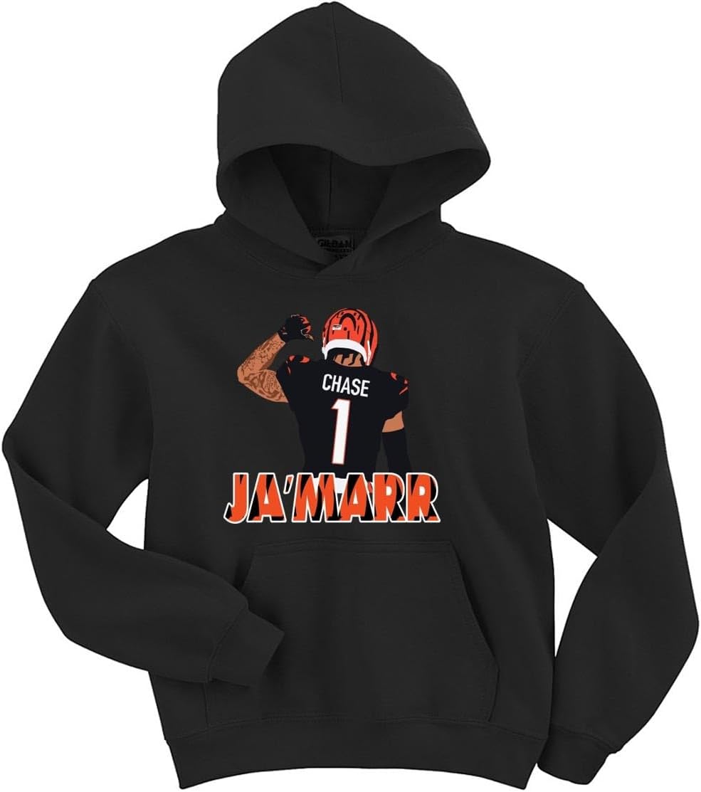 Ja'Marr Jamarr Chase Cincinnati Hooded Sweatshirt Hoodie
