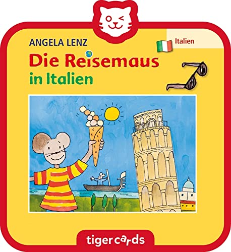tigermedia tigercard Die Reisemaus in Italien Urlaub Italienisch Mehrsprachig Schule Kindergarten tigerbox Streamingbox Hörspiel Hörbuch Kindermusik, 4169