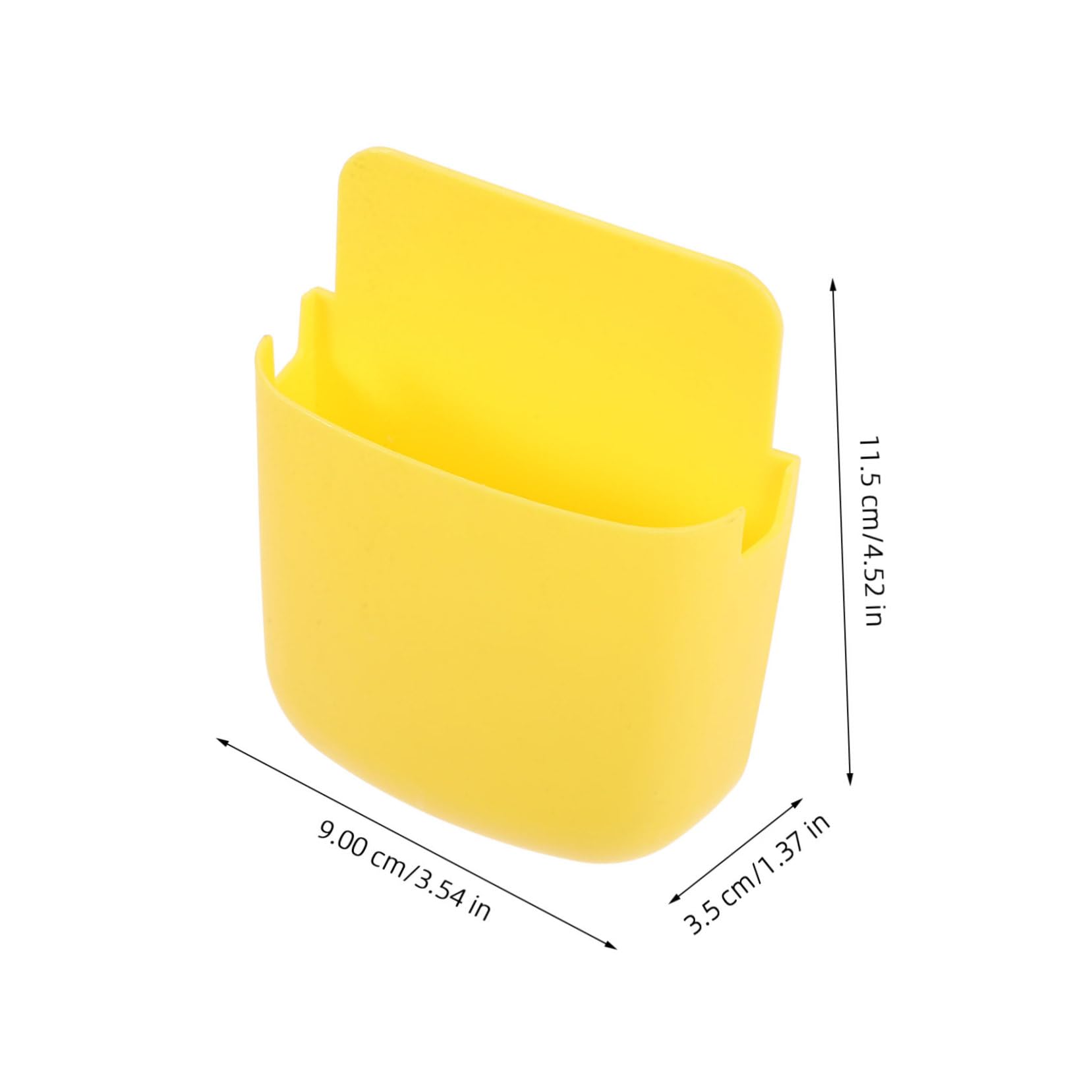 OSALADI 5Pcs Wall Mounted Storage Box Punch Organizer for Living Room Bedroom Kitchen Lightweight Material Yellow Blue White Grey Pink Creative Storage Holder