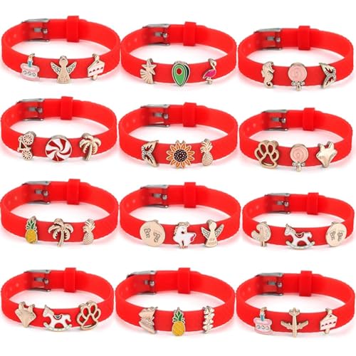 Pulsera de malla de 10 mm con cuentas de bicicleta de esmalte estilo punk boho 2