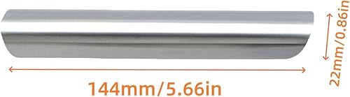 Miniatura 4 de Reposabrazos interior delantero tirador de la manija de la puerta compatible con F-ord Escape 2013-2019 (lado derecho del pasajero, plateado)