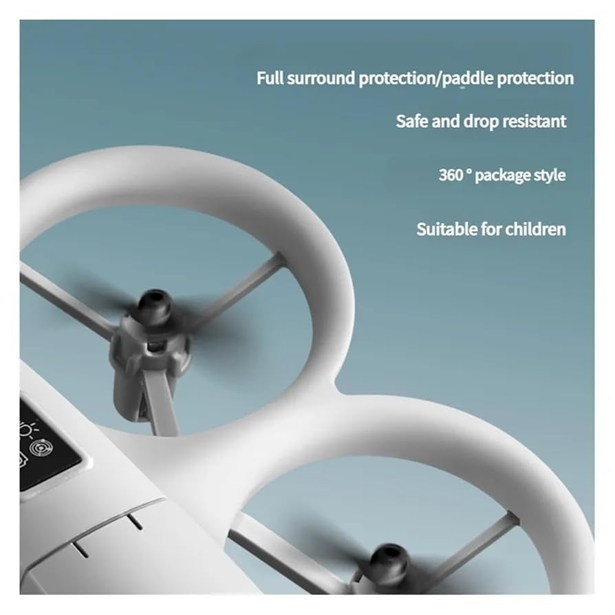 Close-up of GT3 Mini Drone's dual 4K camera with 180 degree adjustable lens