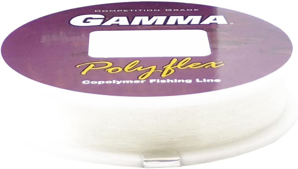 Gamma Poly Flex Copolymer Fishing LineUltra Clear 10lb 10