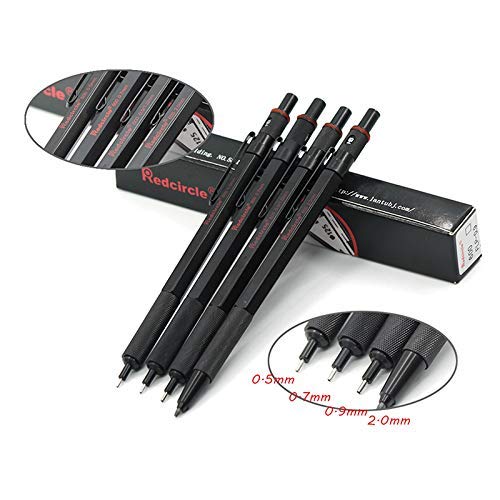 Matita meccanica automatica da 0,7 mm, in metallo