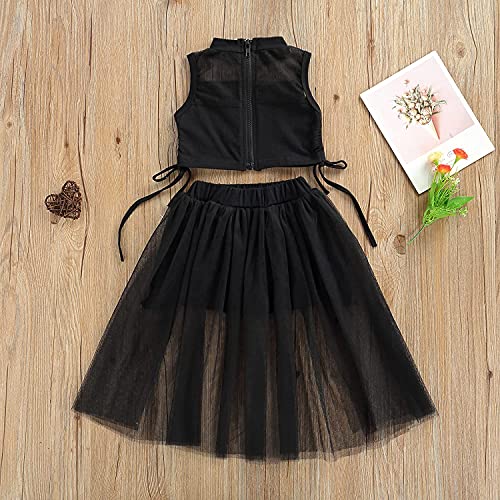Image of Kids Baby Girls Outfits Floral Ruffle Off Shoulder Crop Tops + Bowknot Denim Shorts Skirt Set Toddler Summer Clothes