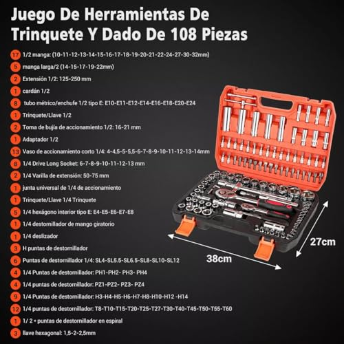 La Mejor Selección de Kit de llaves y dados de esta semana. 23 La Mejor Selección de Kit de llaves y dados de esta semana. 13