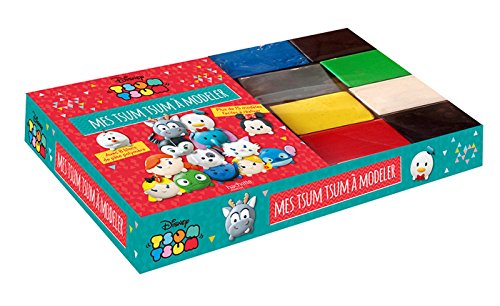 Mes Tsum Tsum à modeler: Coffret avec 8 bloc de