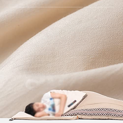 Jianghuayunchuanri Bequemer Schlafsack Umschlag Schlafsack Erwachsene Outdoorzelt Camping Einzelne tragbare Schlafsack Indoor- und Outdoor-Aktivitäten (Farbe : Grau, Size : 190x75cm) - Image 3