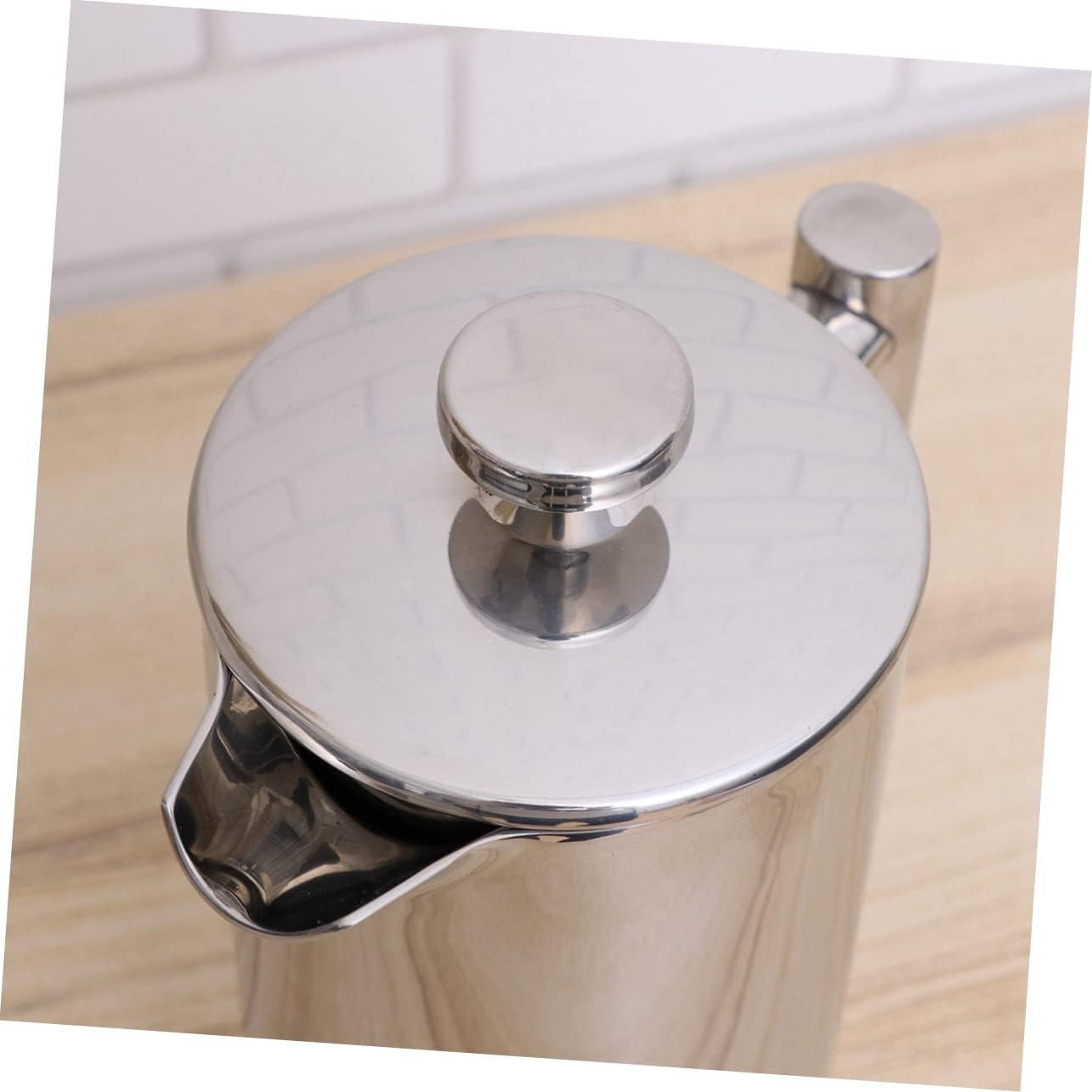 LIFKOME Double Layer Insulated Coffee Maker Stainless Steel Heat Preservation Mug for Camping and Travel Versatile for Tea Espresso and Iced Beverages