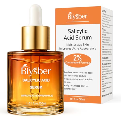 Salicylic Acid 2% Serum Solution for Face: Gently Exfoliating Fac...