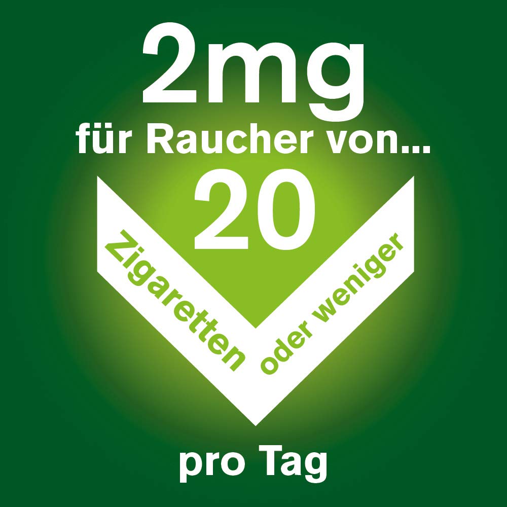 nicorette 2 mg Nikotinkaugummi freshmint zum Rauchen aufhören - 4x105 St.
