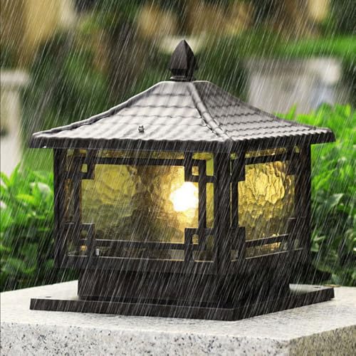 Lampe poste industriel style hollow E27 pour sublimer vos piliers