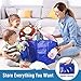 Moving Supplies Extra Large Heavy Duty Packing Bags with Zippers & Strong Carrying Handles, for Moving and Storage Wardrobe Clothes, Blankets, Mattress, Kitchenware Dishes and Glasses (Set of 4)