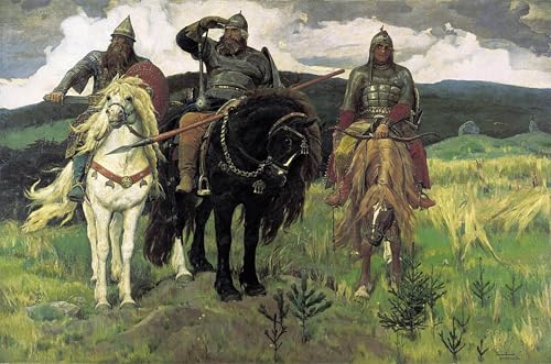 Toile Vasnetsov 60x90cm pour combler un grand mur vide