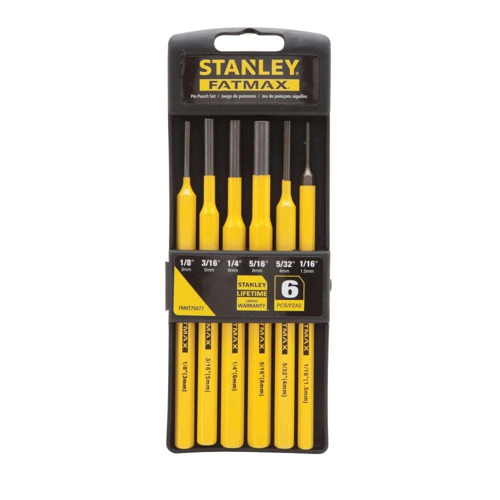 Stanley fmht75077 FatMax punzones, 6 piezas
