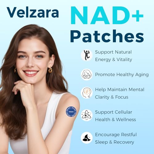 Patchs NAD+ : la solution anti-contrainte avec ces patchs végétaliens étanches lot de 2 - 3