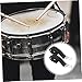GOOHOCHY 4pcs Drum Strap Black Padded Marching Snare Drum Sling Shoulder Band Polyester Adjustable Percussion Instrument Belt