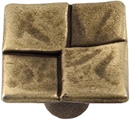 Nesu 2493C Knob, Matte Leather, 33 x 33 mm