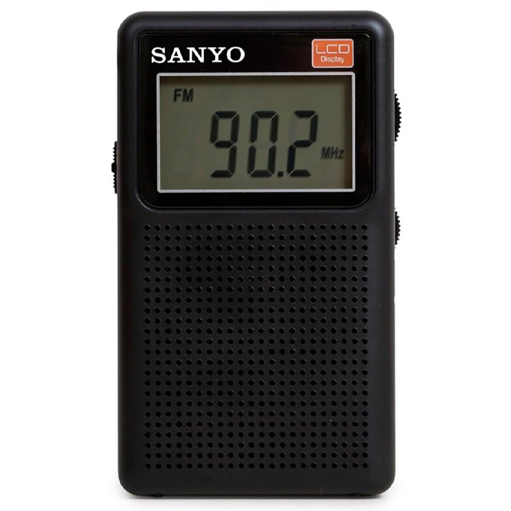 Radio Portátil Digital Sanyo KS132N FM/Am Color Negro