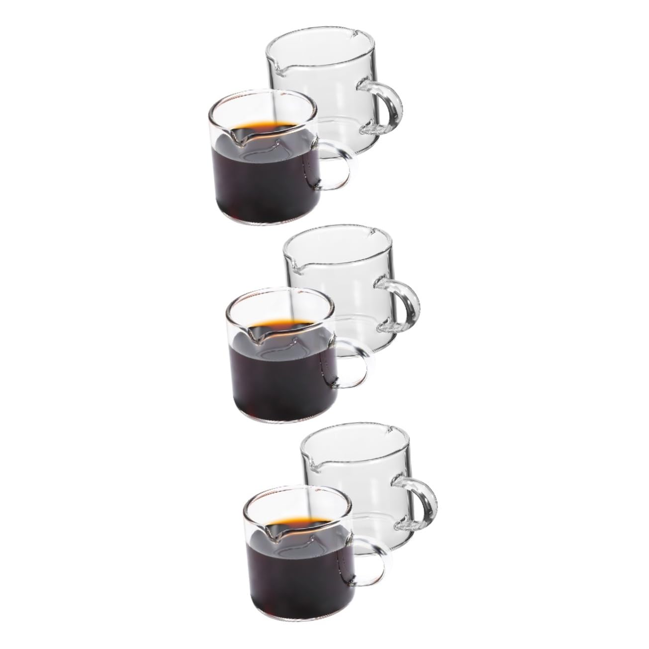 Tasses à thé et expresso en verre pour vos pauses café au bureau