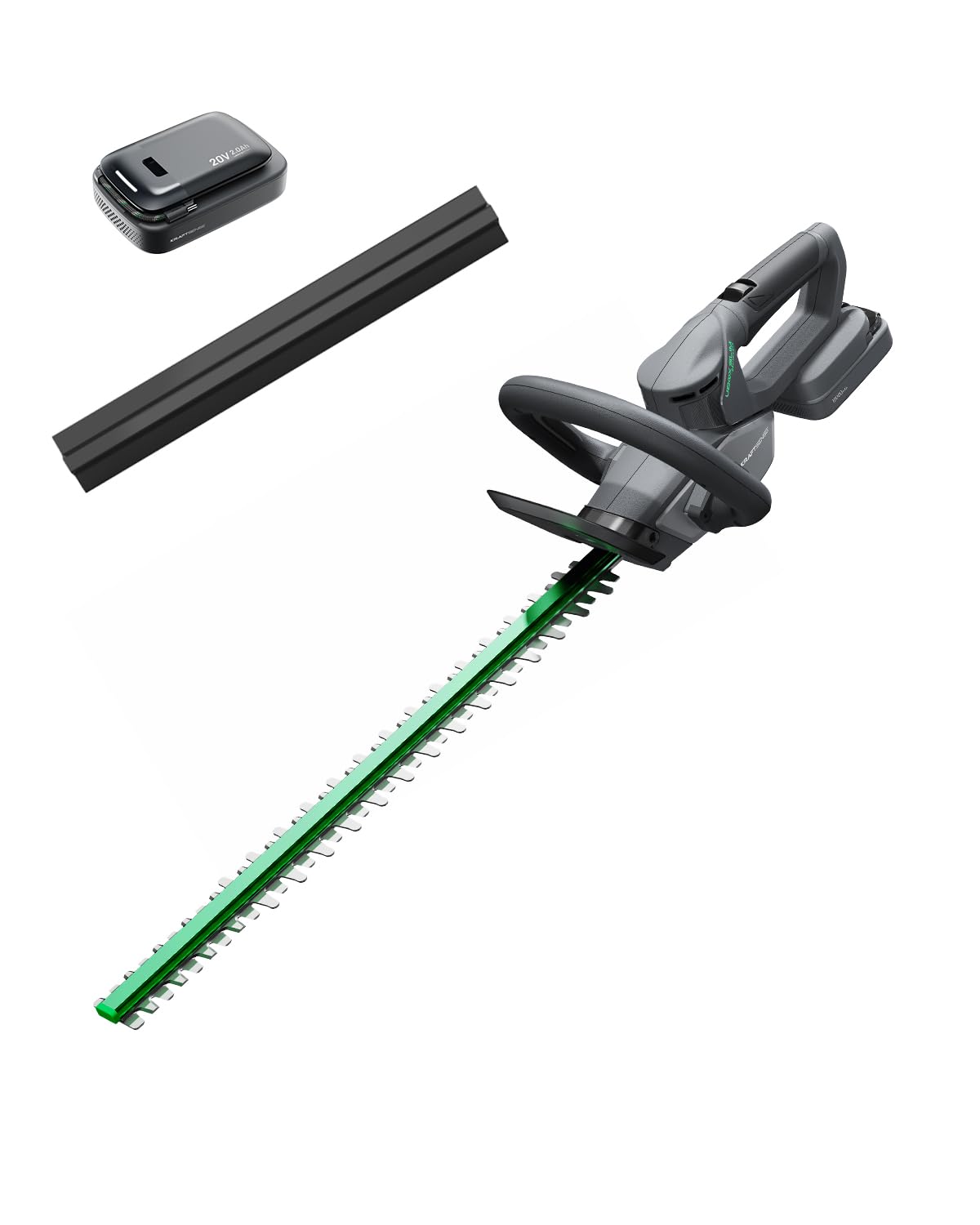 Taille-haie 004 avec lame double action pour couper branches arbustes et haies denses
