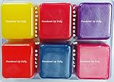NEON PACK of 6 - MATTE Pink ORANGE Purple BLUE Yellow Color Cubes for Melt & Pour Soap DIY Colorant Tint Block Mp MP Melted Bath Clear Bar Dye