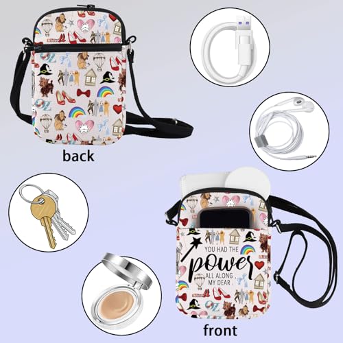 ZJXHPO Wizard TV Show Cross Body Bag You Had The Power All Along My Dear Messenger Bag Cartoon Inspired Shoulder Bag (The Power CB)3