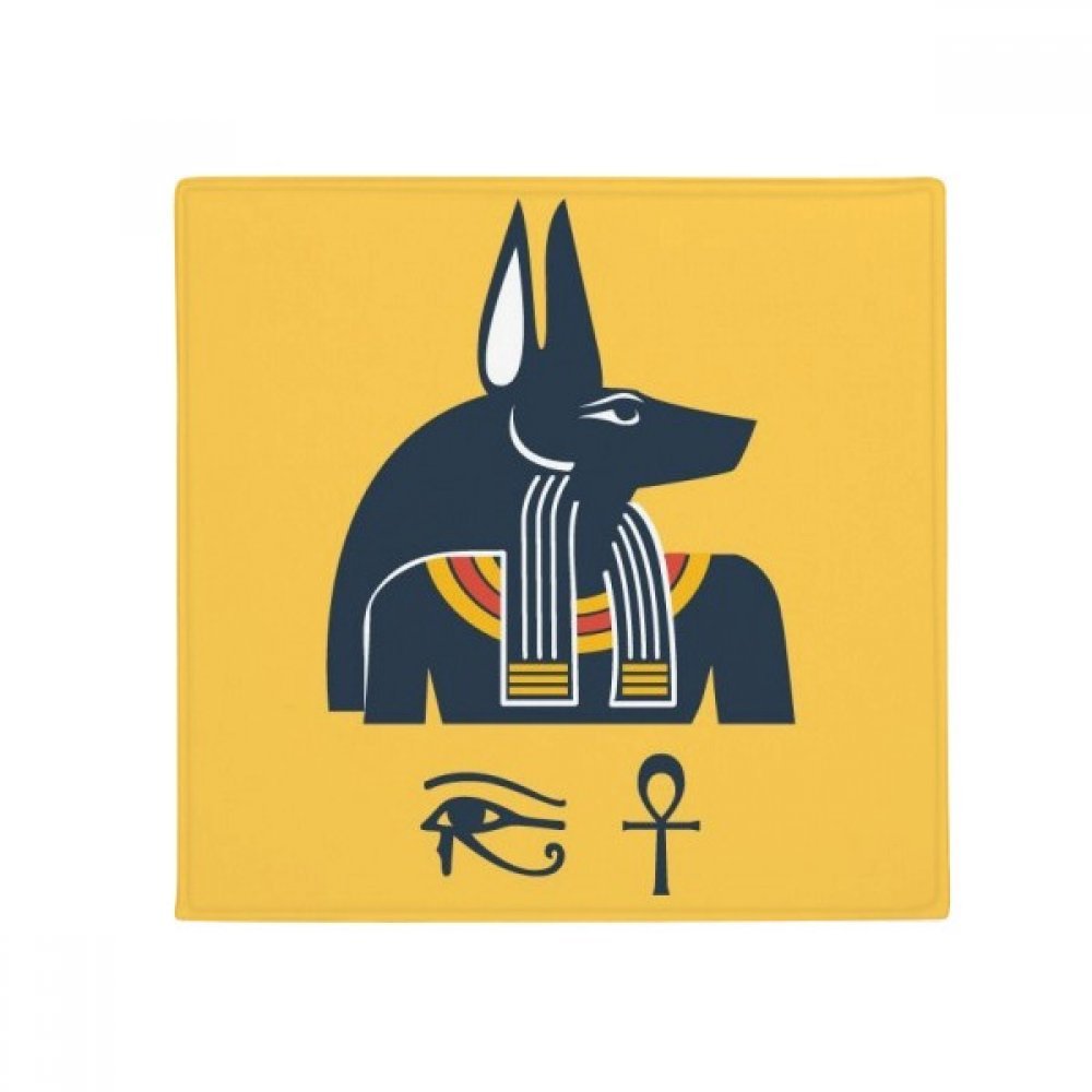 Tapis de sol Égypte Ancienne 50x50cm antidérapant pour cuisine et salon